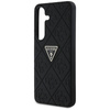 Guess Hot Stamp 4G Pattern Triangle Metal Logo - Case for Samsung Galaxy S25 (black)