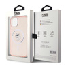 Karl Lagerfeld IML Choupette MagSafe - étui pour iPhone 14 / 15 / 13 (rose)