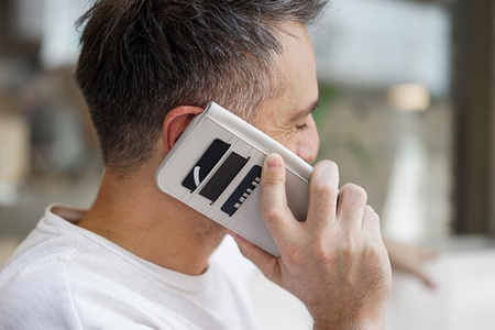 Moshi Overture MagSafe - Leather 3-in-1 flip case for iPhone 14 Plus (Midnight Black)