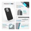 Speck Presidio2 Pro - Coque pour iPhone 15 Pro (Noir / Gris ardoise / Blanc)