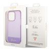 Guess Translucent - iPhone 14 Pro Tasche (lila)