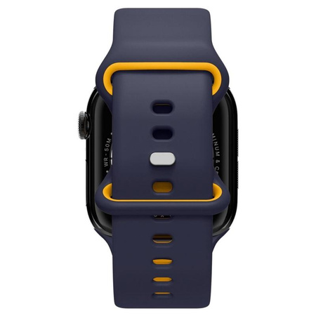 Spigen Nano Pop – Armband für Apple Watch 44/45/46/49 mm (Blaubeere Marineblau)