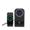 Chargeur de bureau BMW MagSafe avec support - Chargeur inductif de bureau MagSafe 15W (noir)