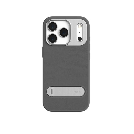 Moshi Kameleon MagSafe - Case iPhone 17 Pro with Stand Function (Midnight Gray)