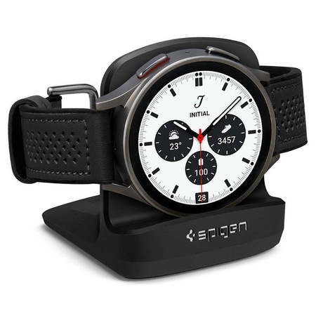 Spigen S353 Night Stand - Podstawka do ładowarki Samsung Galaxy Watch 5 / 5 Pro / 6 (Czarny)