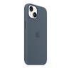 Apple Silicone Case - Silikonowe etui z MagSafe do iPhone 14 (sztormowy błękit)