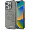 Karl Lagerfeld IML Rhinestones Karl Head - Hülle für iPhone 16 Pro (schwarz)