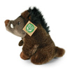 Rappa - Mascotte en peluche réaliste Sanglier assis 18 cm Respect de l'environnement
