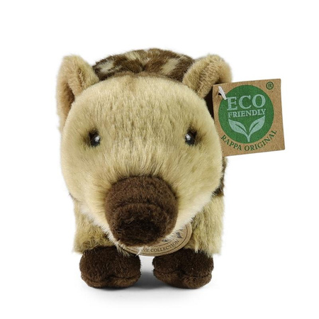 MASKOTKA PLUSZOWA DZIK REALISTYCZNY 22cm RAPPA DZICZEK JAK ŻYWY ECO