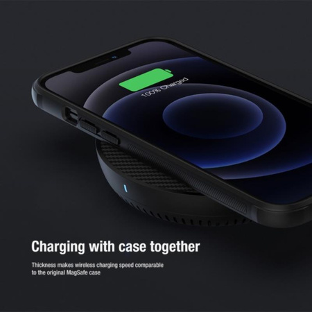 Nillkin Super Frosted Shield Magnetic - Apple iPhone 12 Pro Max Case (Blue)