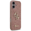 Guess Fixed Glitter Big 4G - Hülle iPhone 17 (rosa)