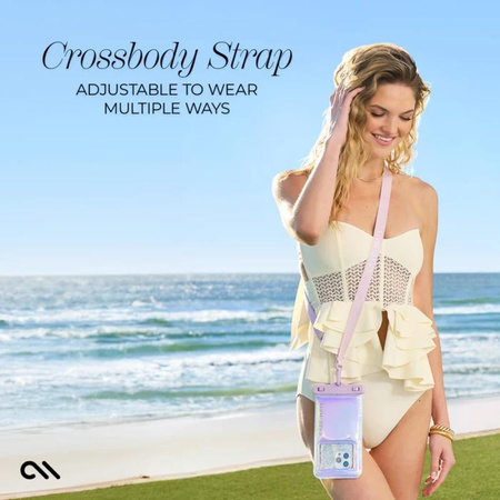 Case-Mate Waterproof Floating Pouch - Wasserdichte Smartphone-Hülle (Soap Bubble)