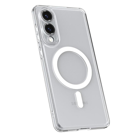 Spigen Ultra Hybrid MagSafe - tok Samsung Galaxy S25 Edge (átlátszó / fehér)