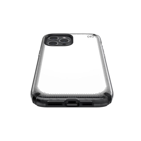 Speck Presidio2 Armor Cloud - iPhone 12 Pro Max Case with MICROBAN Coating (Clear/Black)