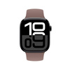 Crong Liquid - Szíj Apple Watch-hoz 38/40/41/42 mm (barna)
