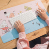 Moomins - XL Eco-Leather Desk Mat 60 x 35 cm