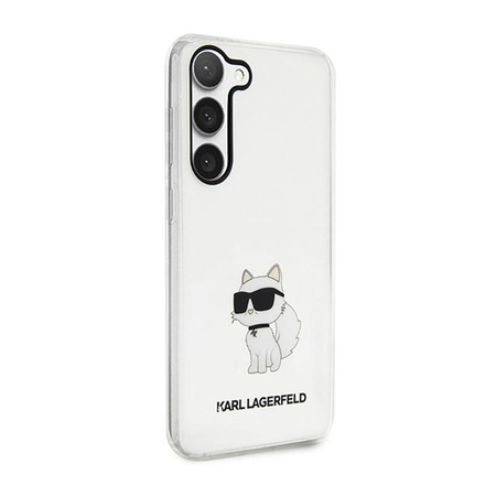 Karl Lagerfeld IML NFT Choupette - Pouzdro pro Samsung Galaxy S23 (průhledné)