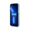 Guess Gold Outline Translucent MagSafe - iPhone 13 Case (blue)