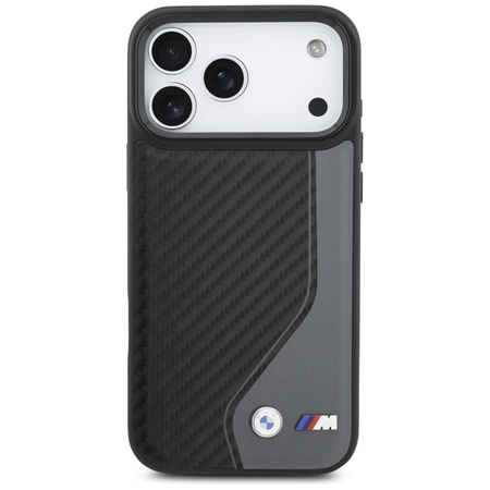 BMW M Carbon Logo MagSafe – Kryt iPhone 17 Pro Max (antracit)