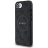 Guess 4G Ring Classic Logo MagSafe - Etui do iPhone 16e (czarny)