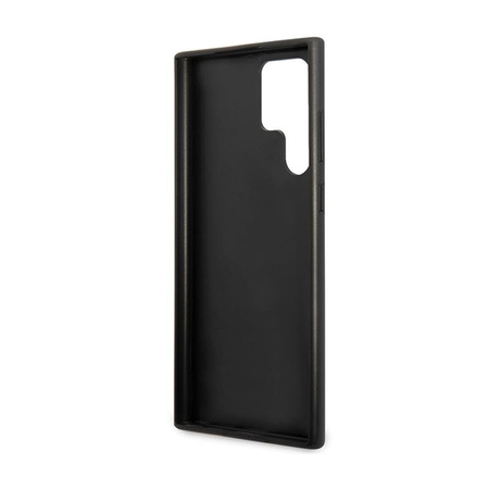 Guess 4G Metal Gold Logo - Case for Samsung Galaxy S24 Ultra(black)