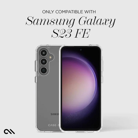 Case-Mate Tough Clear - pouzdro pro Samsung Galaxy S23 FE 5G (průhledné)