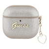Guess Metallic Script Charm - AirPods 4 Case (Gold)