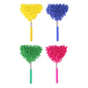 Lifetime - telescopic broom, dust cloth, microfiber tassel 34-96 cm (blue)
