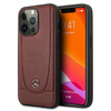 Mercedes Leather Urban Line - iPhone 13 Pro Max tok (piros)