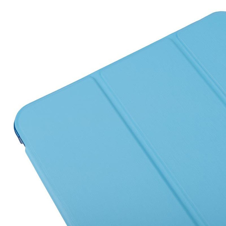 Tucano Satin Case - Tasche für iPad 11" (2025) / iPad 10.9" (2022) mit Magnet & Standfuß mit Apple Pencil Halter (blau)