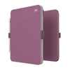 Speck Balance Folio - pouzdro pro iPad 10,9" (2022) s MICROBANem, magnetem a stojánkem (Plumberry/Crushed Purple/Crepe Pink)