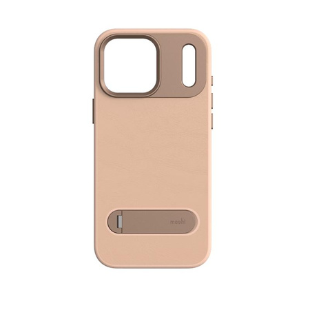 ETUI DO IPHONE 17 PRO MAX do MAGSAFE MOSHI SKÓRZANE MAGNETYCZNE PODSTAWKA