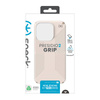 Speck Presidio2 Grip - iPhone 15 Pro Hülle (Bleached Bone / Heirloom Gold / Hazel Brown)
