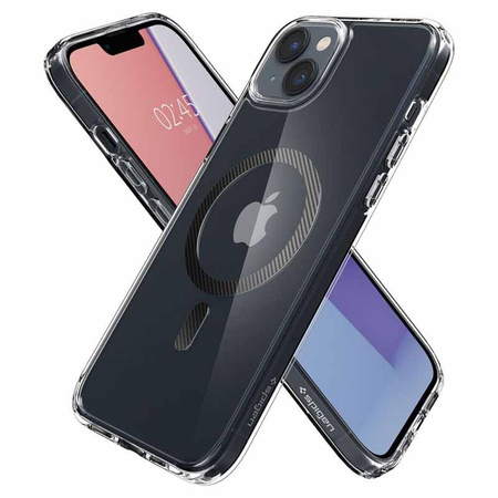 Spigen Ultra Hybrid MagSafe - étui pour iPhone 14 (fibre de carbone)