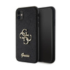 Guess Glitter Script Big 4G - iPhone 11 Case (black)
