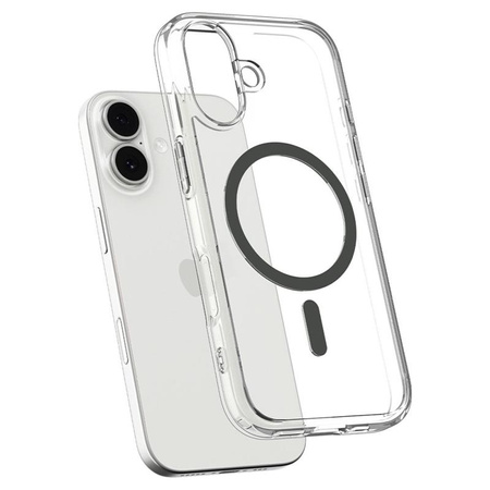 ETUI DO IPHONE 17 do MAGSAFE SPIGEN ULTRA HYBRID ORYGINALNE PRZEZROCZYSTE