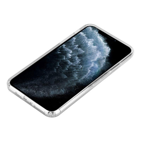 Crong Crystal Shield Abdeckung - iPhone 11 Pro Hülle (Transparent)