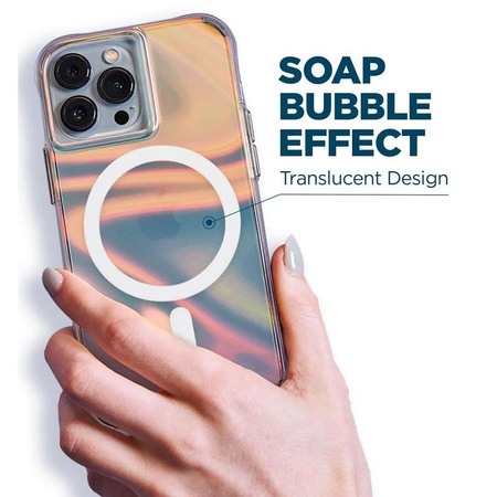 Case-Mate Soap Bubble MagSafe - iPhone 14 Pro Case (Iridescent)
