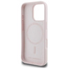 Karl Lagerfeld Silicone Double Heads Print MagSafe - Case iPhone 16 Pro (pink)