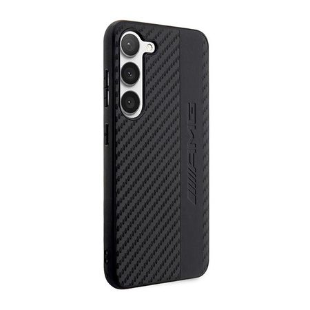 AMG Carbon Stripe & Embossed - Hülle für Samsung Galaxy S23+ (Schwarz)