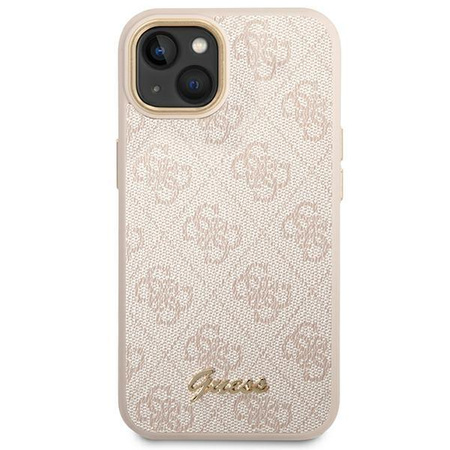 Guess 4G Metal Camera Outline Case - Case for iPhone 14 Plus (Pink)