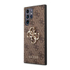 Guess 4G Big Metal Logo - Samsung Galaxy S23 Ultra Case (brown)