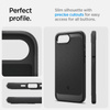 Spigen Rugged Armor MagSafe - Gehäuse für iPhone 16e (Schwarz matt)