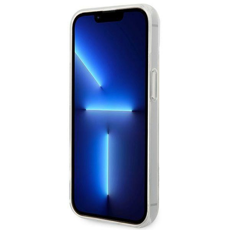 Karl Lagerfeld Leather Perforated Logo Case iPhone 14 Plus