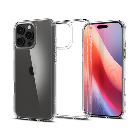 Spigen Ultra Hybrid - Pouzdro pro iPhone 16 Pro (Clear)