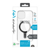 Speck Presidio Perfect-Clear ClickLock & MagSafe - Case iPhone 16e / iPhone 15 / iPhone 14 / iPhone 13 (Clair / Finition Chrome / Argent Serein)