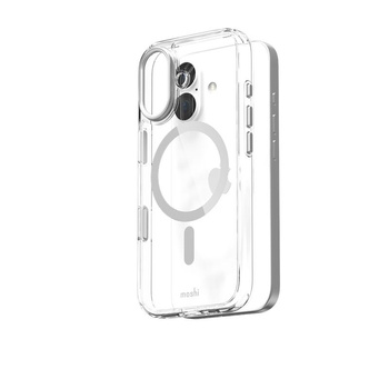 ETUI DO IPHONE 17 do MAGSAFE MOSHI PRZEZROCZYSTE MAGNETYCZNE CASE