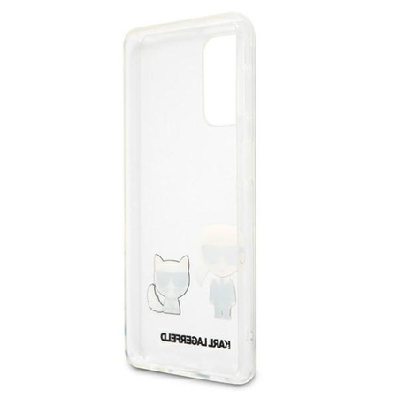Karl Lagerfeld Ikonik & Choupette - Etui Samsumg Galaxy A32 5G (Transparent)