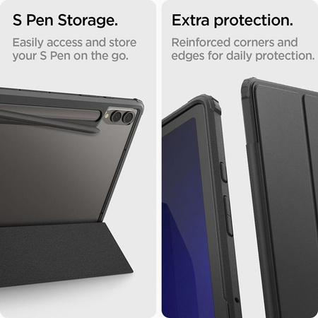 Spigen Ultra Hybrid Pro - pouzdro pro Samsung Galaxy Tab S9+ 12,4" (černé)