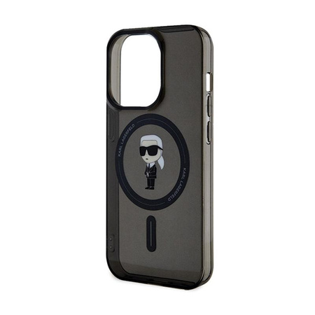 Karl Lagerfeld IML Ikonik MagSafe - iPhone 15 Pro Max Case (black)
